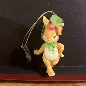 Heirloom ornament Berry lovely bonnet - rabbit with fruit hat